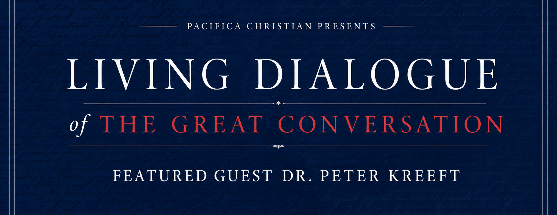 The Great Conversation with Peter Kreeft (Online)